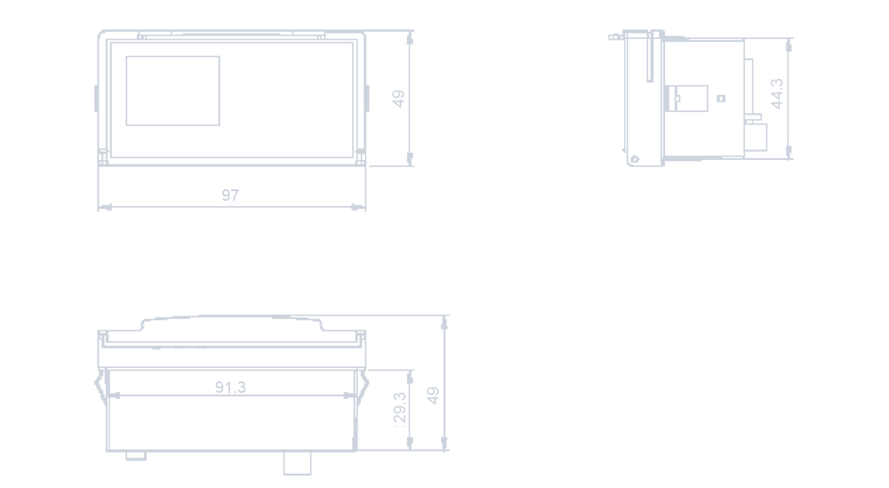 Outline dimension